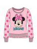 Sudadera Minnie Mouse rosa lunares 2 años