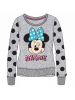 Sudadera Minnie Mouse gris lunares 2 años