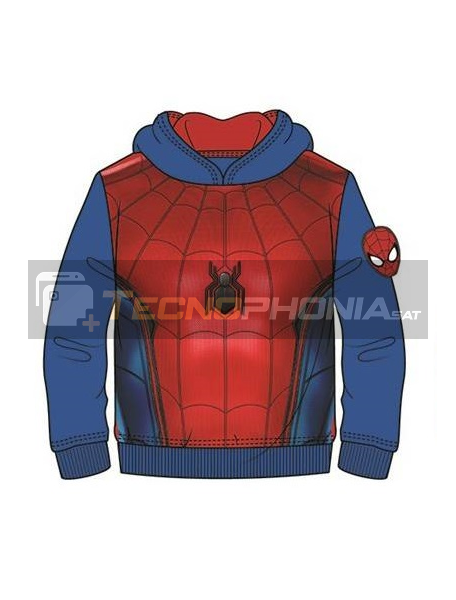 Sudadera Spiderman azul - roja 4 años