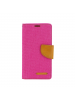 Funda libro TPU Canvas Samsung Galaxy A50 A505 rosa