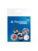 Pack de 6 chapas PlayStation