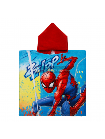 Poncho con capucha Spiderman - Zzipp