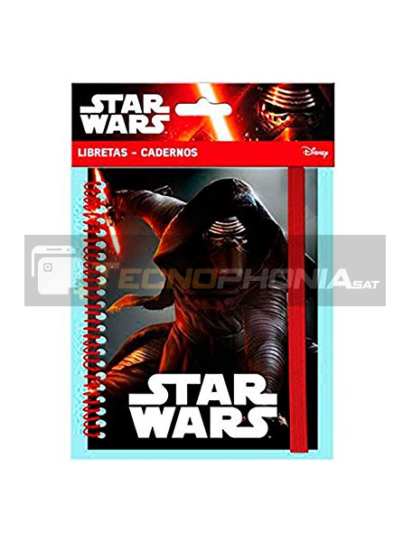 Cuaderno Star Wars Episodio VII Kylo REN