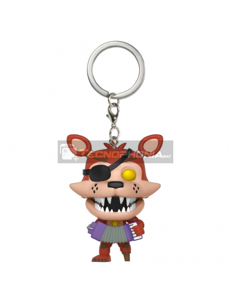 Llavero Funko Pocket POP! Five Nights altFreddys 6 - Pizza Sim Rockstar Foxy