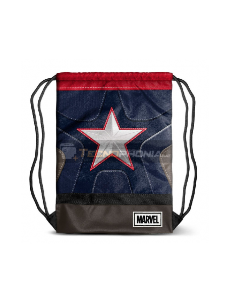 Saco Mochila Capitan America Marvel 48x35x1cm