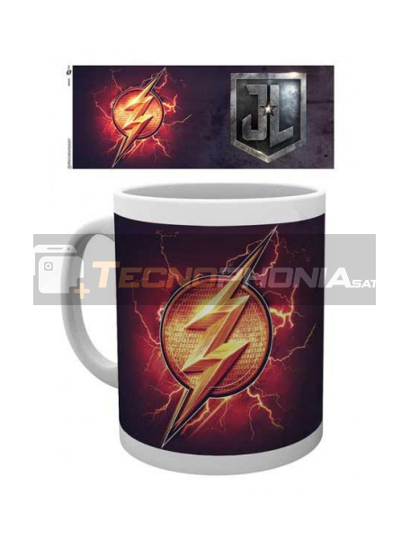 Taza cerámica 300ML Flash - La Liga de la Justicia