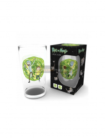 Vaso de cristal 500ml Rick and Morty