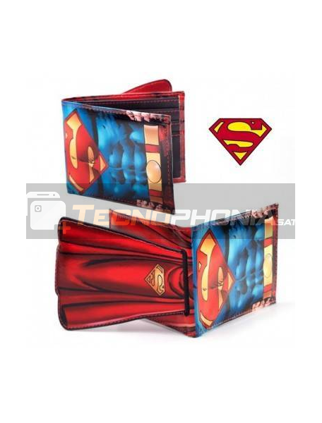 +Cartera billetero doble Superman