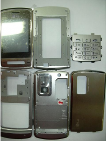 Carcasa LG KE970 plata