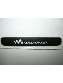 Embellecedor Sony Ericsson W910i negro - plata