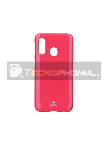 Funda TPU Goospery Samsung Galaxy A20e A202 rosa fucsia