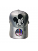 Gorra Diseño Mickey Plateada