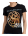 Camiseta adulto chica Juego De Tronos 'Targaryen' Talla M