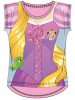 Camiseta algodon full print de Princesas - Rapunzel Talla 4