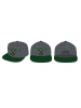 Gorra Harry Potter - Slythering gris - verde 54cm