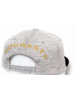 Gorra Harry Potter - Hogwarts gris - negro estampado 56cm