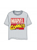 Camiseta adulto manga corta Marvel Comics gris Talla XL