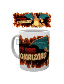 Taza cerámica Charizard Fire Pokemon 325Ml