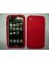 Funda silicona Apple iPhone roja