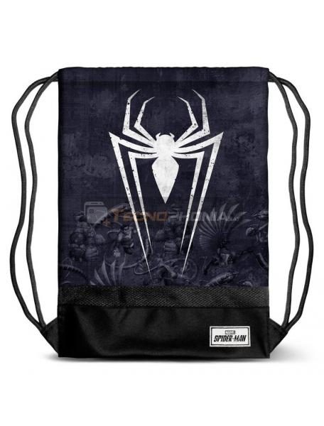 Saco Mochila Spiderman Marvel Poison 48x35x1cm