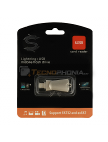 Lector de tarjeta de memoria micro SD a Lightning para iPhone - iPad