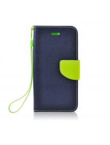 Funda libro TPU Fancy Xiaomi Redmi Go azul