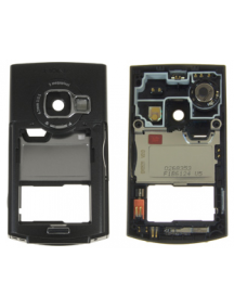Carcasa trasera Nokia N80 negro mate