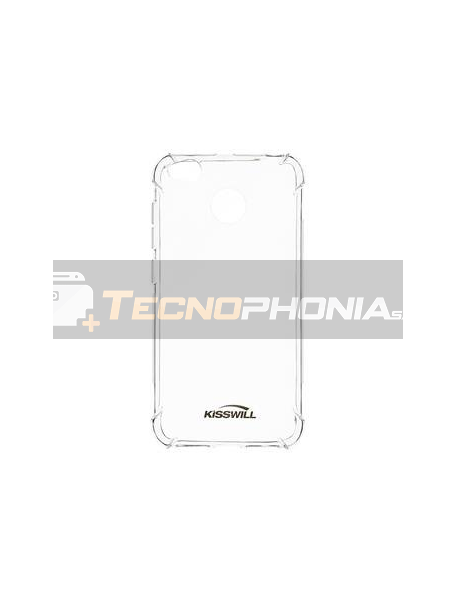 Funda TPU Kisswill Shock Xiaomi Redmi Note 8 Pro transparente