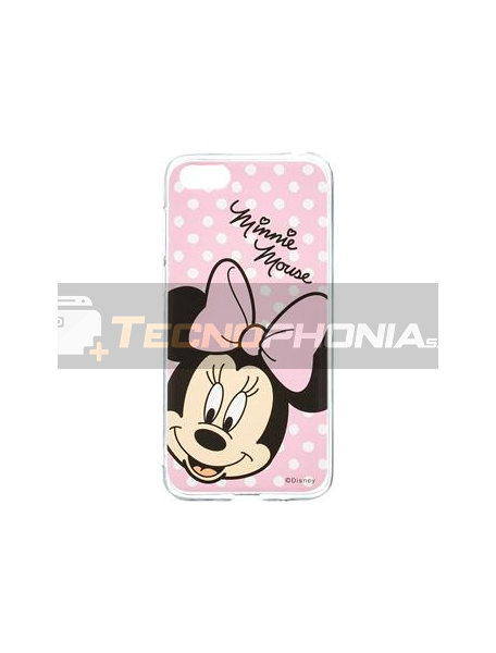 Funda TPU Disney Minnie 008 Samsung Galaxy J4 Plus J415 rosa