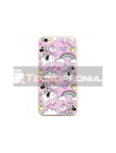 Funda TPU Disney Minnie 037 Samsung Galaxy A40 A405 rosa