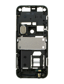 Carcasa intermedia Nokia 6124 negra