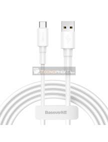 Cable Baseus CATSW-02 USB - Type-C 1m 3A blanco