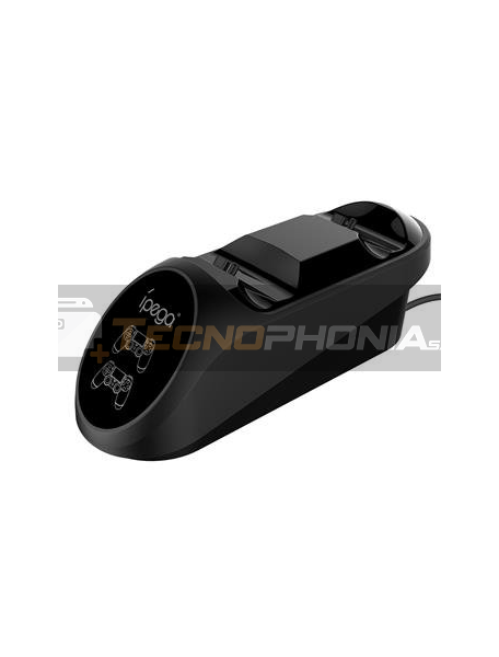 Cargador doble iPega 9180 para mando PS4