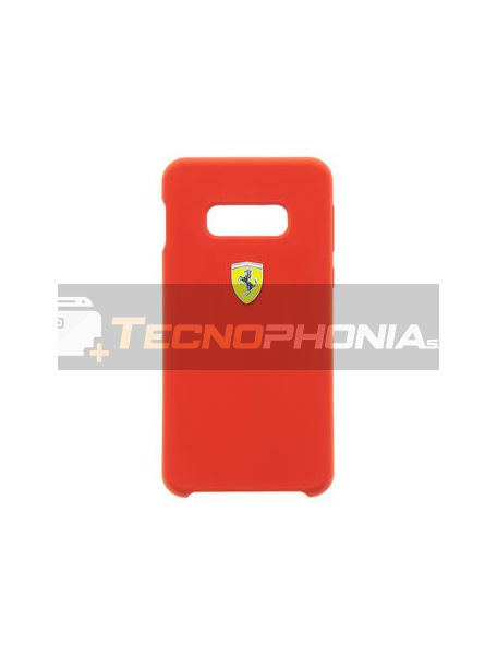 Funda TPU Ferrari FESSIHCS10LRE Ferrari SF Samsung Galaxy S10e G970 roja