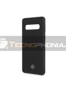 Funda de silicona TPU Mercedes MEHCS10LSILBK Samsung Galaxy S10e G970 negra