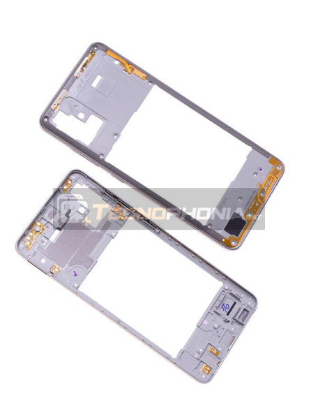 Carcasa intermedia Samsung Galaxy A51 A515 blanca