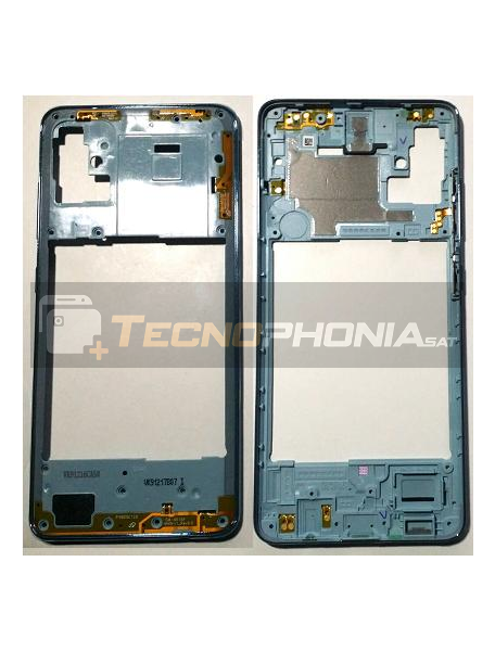 Carcasa intermedia Samsung Galaxy A51 A515 azul