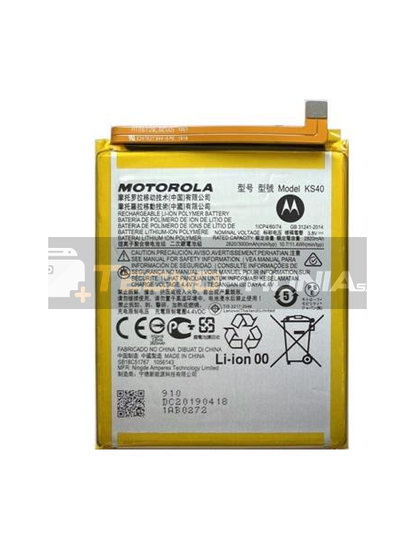 Batería Motorola KS40 - E6 Play
