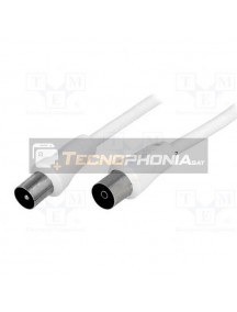 Cable antena coaxial para Televisión Logilink Ca1060 1.5M