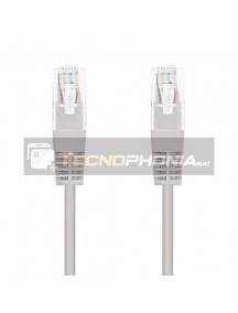 Cable de red latiguillo RJ45 Nanocable 10.20.1802 Cat. 6a 2m gris