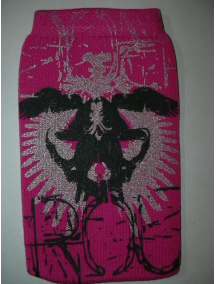 Funda - calcetín Bagmóvil Sub Culture calabera fantasía rosa