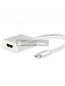 Adaptador Type C macho a HDMI hembra para PC y Macbook