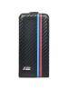 Funda solapa de piel BMW BMFLP5MC carbono Iphone 5 - 5S