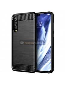 Funda TPU Carbon Xiaomi Mi 9 Pro negra