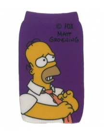 Funda - Calcetín The Simpsons Homer lila