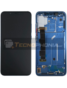 Pantalla LCD display Xiaomi Mi8 azul original (Service Pack)
