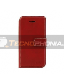 Funda libro Molan Cano Xiaomi Mi Note 10 Lite roja