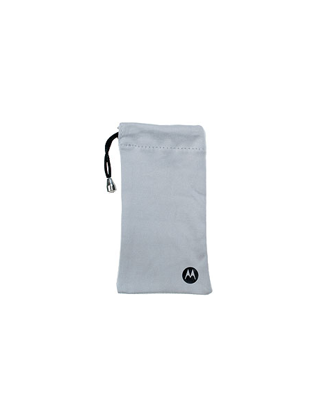 Funda - bolsa Motorola V8 SYN2282A terciopelo gris