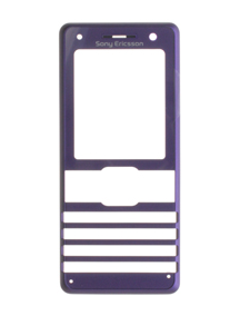 Carcasa frontal Sony Ericsson K770i lila