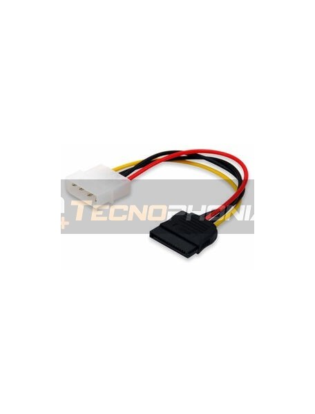 Cable de alimentación Gembird Molex a SATA 0.2m